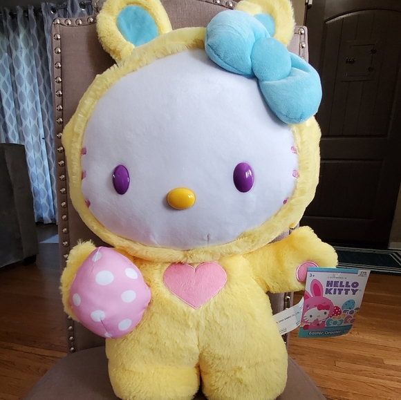 hello kitty easter plush